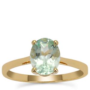 Aquaiba™ Beryl Ring in 9K Gold 1.40cts