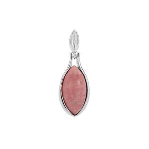 8.32ct Thulite Sterling Silver Pendant
