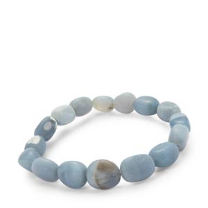 85cts Blue Opal Stretchable Bracelet 