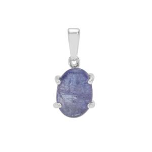Tanzanite Pendant in Sterling Silver 5.55cts