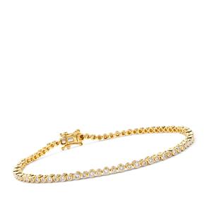 1ct Diamond 18K Gold Tomas Rae Bracelet