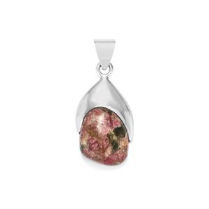13ct Fusion Tourmaline Sterling Silver Aryonna Pendant