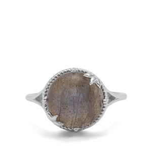 5.57ct Labradorite Sterling Silver Ring