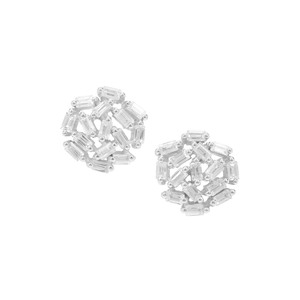 1.95ct Ratanakiri Zircon Sterling Silver Earrings 