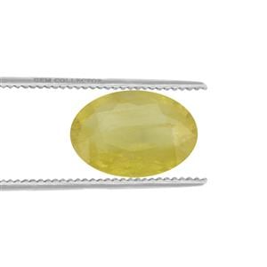 3.85ct Yellow Sapphire (H)
