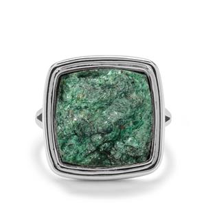 10ct Fuchsite Drusy Sterling Silver Aryonna Ring