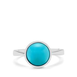 3.15ct Turquoise Sterling Silver Ring