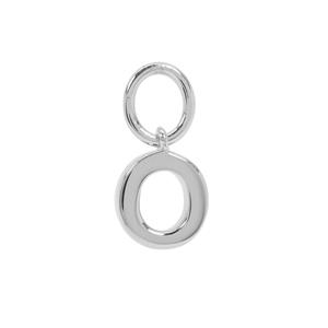 Molte O Letter Sterling Silver Charm