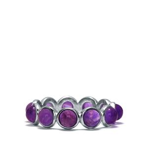 Bahia Amethyst Ring in Sterling Silver 4cts