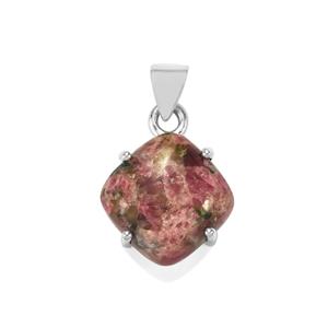 13ct Fusion Tourmaline Sterling Silver Aryonna Pendant