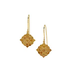 1ct Imperial Diamonds 9K Gold Earrings 