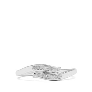 1/20ct Diamonds Sterling Silver Ring