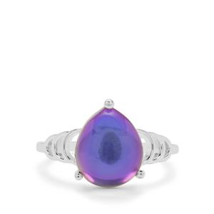 4.75ct Purple Moonstone Sterling Silver Ring 