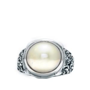 Mabe Pearl Sterling Silver Ring (12mm)