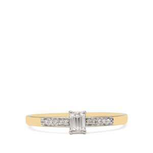 SI Diamond 18K Gold Ring