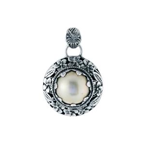 Mabe Pearl Sterling Silver Pendant (11mm)