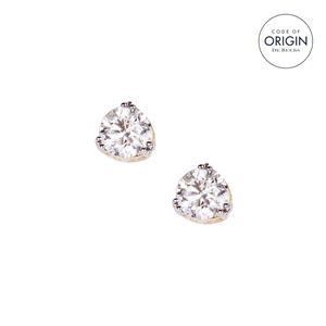 Diamond Earrings in 9K Gold 0.38ct