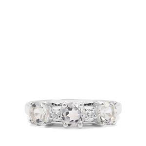 1.81ct White Topaz Sterling Silver Ring