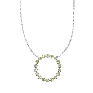 1ct Ambilobe Sphene Sterling Silver Pendant Necklace