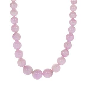 239.65ct Kunzite Sterling Silver Necklace