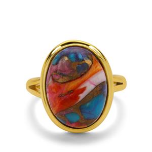 10cts Copper Mojave Turquoise Midas Aryonna Ring  