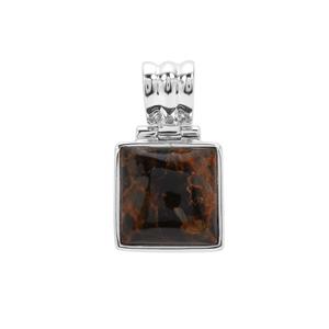 12ct Arizona Pietersite Sterling Silver Aryonna Pendant