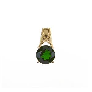 Chrome Diopside Pendant in 10K Gold 1.99cts