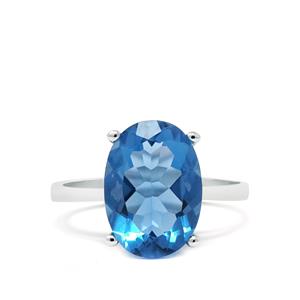6.79ct Colour Change Fluorite Sterling Silver Ring