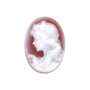 3.45ct Cameo Agate