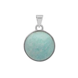 Amazonite Pendant in Sterling Silver 22.75cts