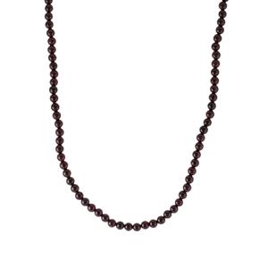 325.50cts Red Garnet Necklace 