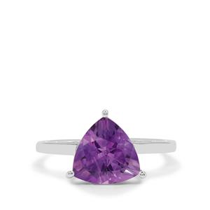 2.95ct Moroccan Amethyst Sterling Silver Ring