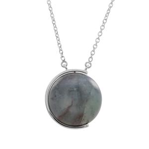53.21ct Aquaprase™ Sterling Silver Necklace