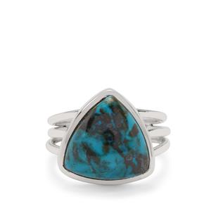 8.50cts Chrysocolla Sterling Silver Aryonna Ring 