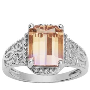 3.31ct Anahi Ametrine Sterling Silver Ring