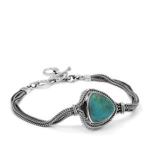 Turquoise Bracelet in Sterling Silver 7.50cts