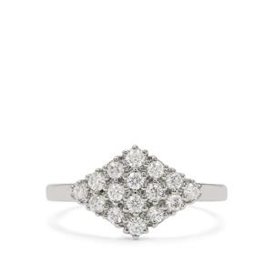 1/2cts Diamond Platinum 950 Tomas Rae Ring 