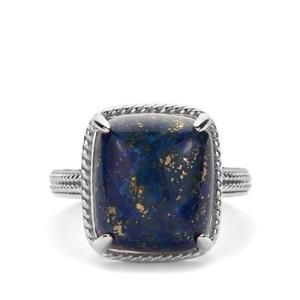 10.07ct Lapis Lazuli Sterling Silver Ring