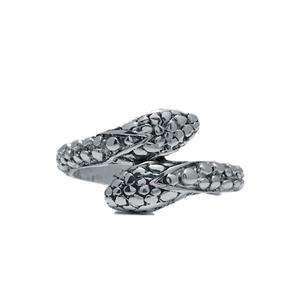 Balinese Sterling Silver Snake Ring 4.68g