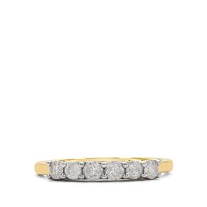 1/2ct Diamond 9K Gold Tomas Rae Ring  
