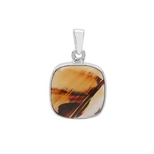 9.53ct Montana Agate Sterling Silver Aryonna Pendant 
