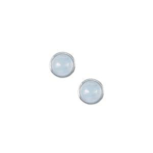 3.45ct Aquamarine Sterling Silver Earrings