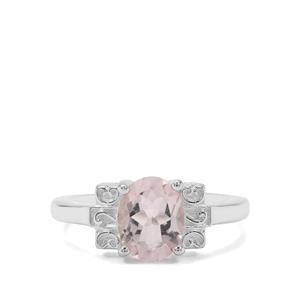 1.62ct Goshenite Sterling Silver Ring
