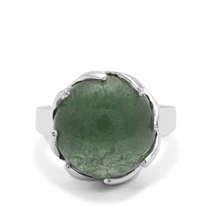 11ct Kiwi Quartz Sterling Silver Ring