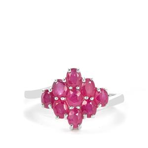 John Saul Ruby Ring in Sterling Silver 2.16cts
