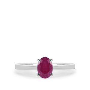1.13ct Luc Yen Ruby Sterling Silver Ring