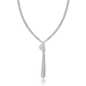 Necklace in Sterling Silver 46cm/18'