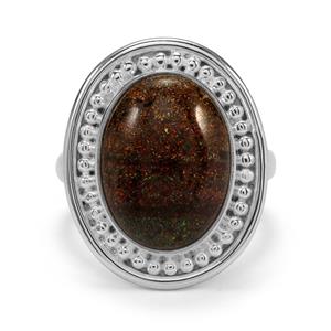 6ct Andamooka Opal Sterling Silver Aryonna Ring