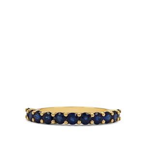 1.65ct Australian Blue Sapphire 9K Gold Ring 