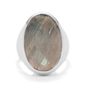 14.09ct Labradorite Sterling Silver Ring